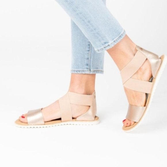 sorel ella sandal warm gold